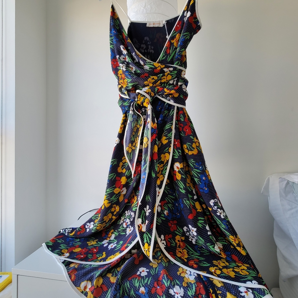 Tory Burch Grotto Warp Dress size 4